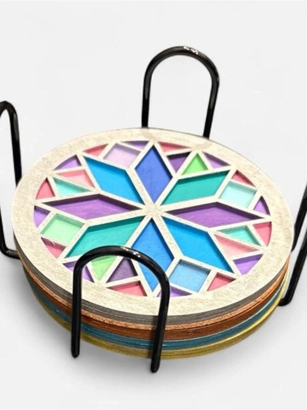 Hand Painted set round